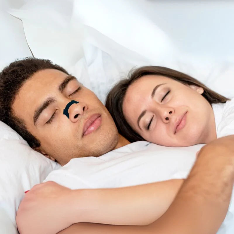 Nasal Strips Noirs – Bandes Nasales Sport & Anti-Ronflement | 30 pièces