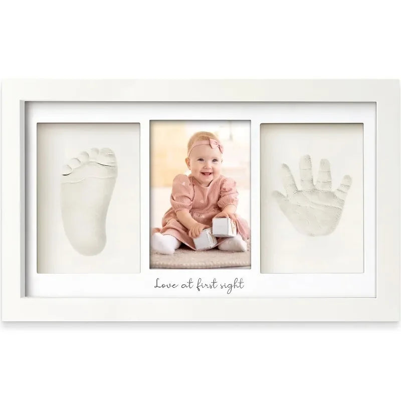 Kit Empreintes Bébé – Cadre Souvenir Argile & Peinture