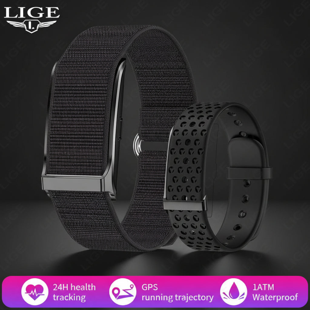 Bracelet Connecté LIGE – Suivi Santé & Sport | 127 Modes Sportifs