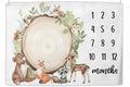 Couverture Personnalisée Bébé – Prénom & Milestone