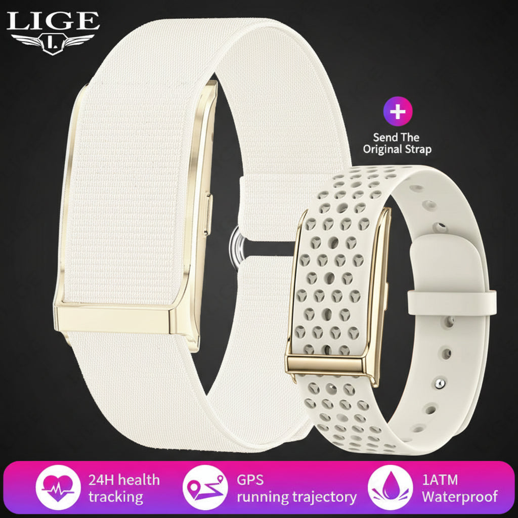 Bracelet Connecté LIGE – Suivi Santé & Sport | 127 Modes Sportifs