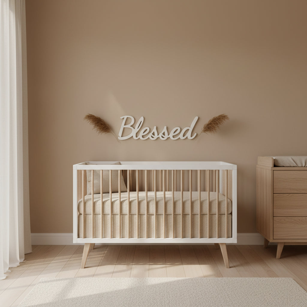 Plaque Prénom en Bois Personnalisée – Décoration Chambre Bébé & Cadeau
