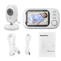 CDYCAM Babyphone Vidéo Sans Fil – Écran 3,5" Couleur, Vision Nocturne & Surveillance Température