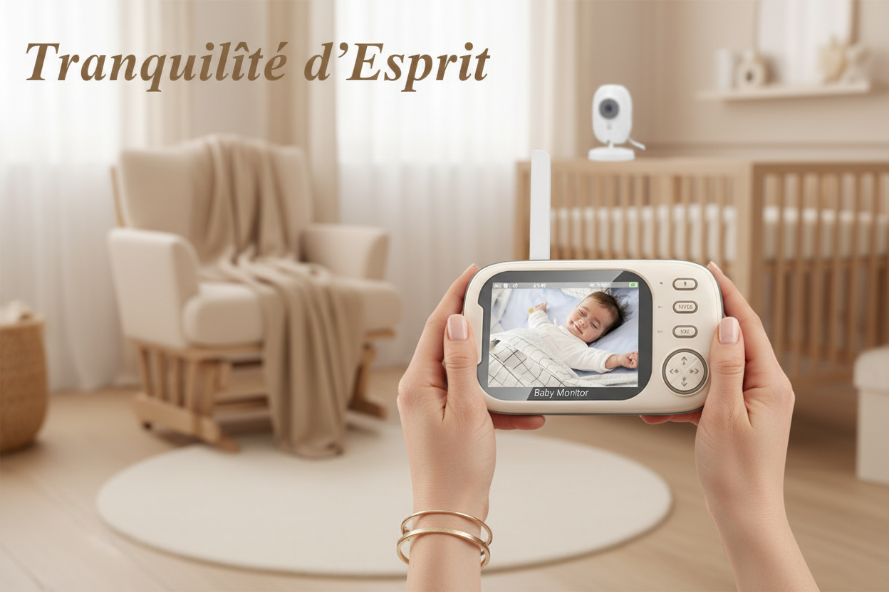 Babyphone vidéo sans fil – Tranquillité d'esprit pour les parents