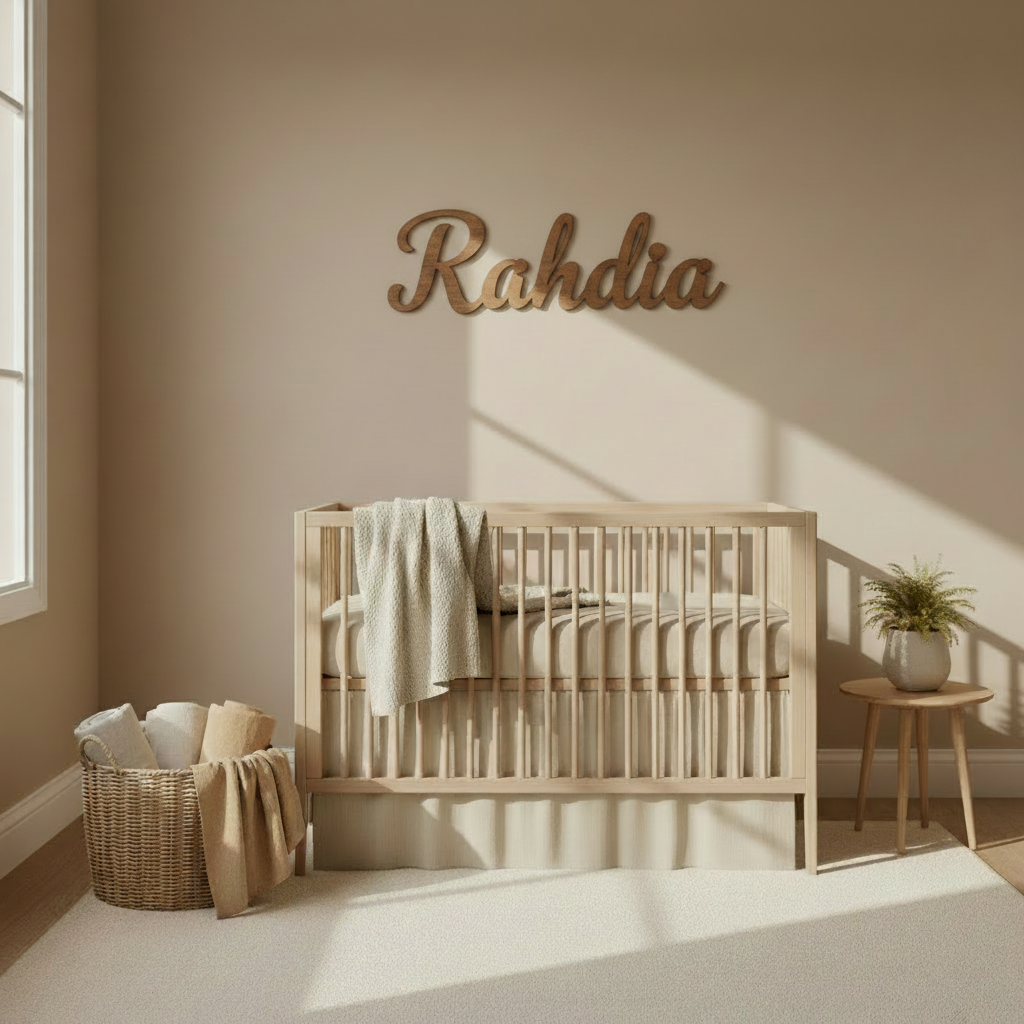 Plaque Rahdia Bois Walnut Premium
