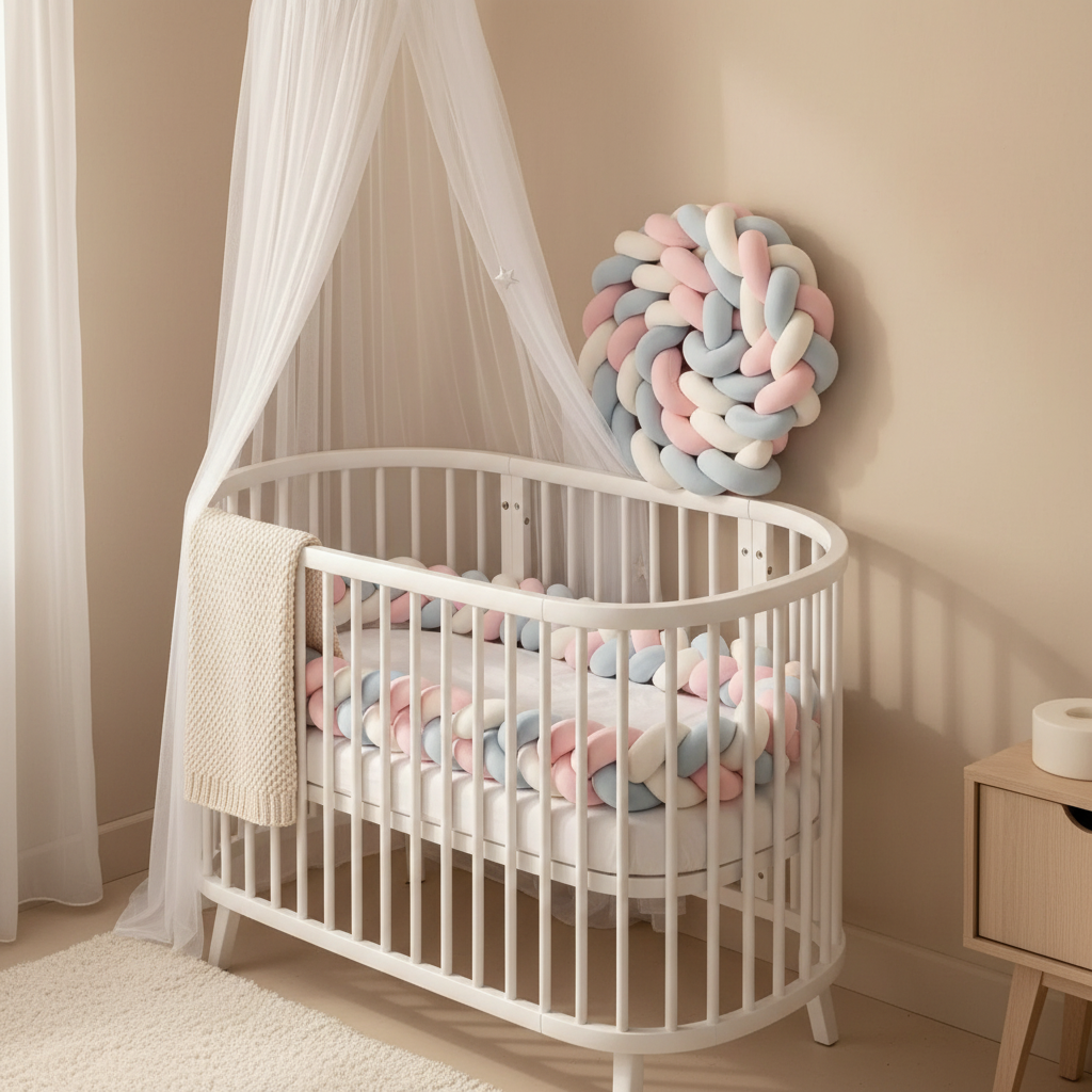 Tour de lit – ambiance beige premium 2