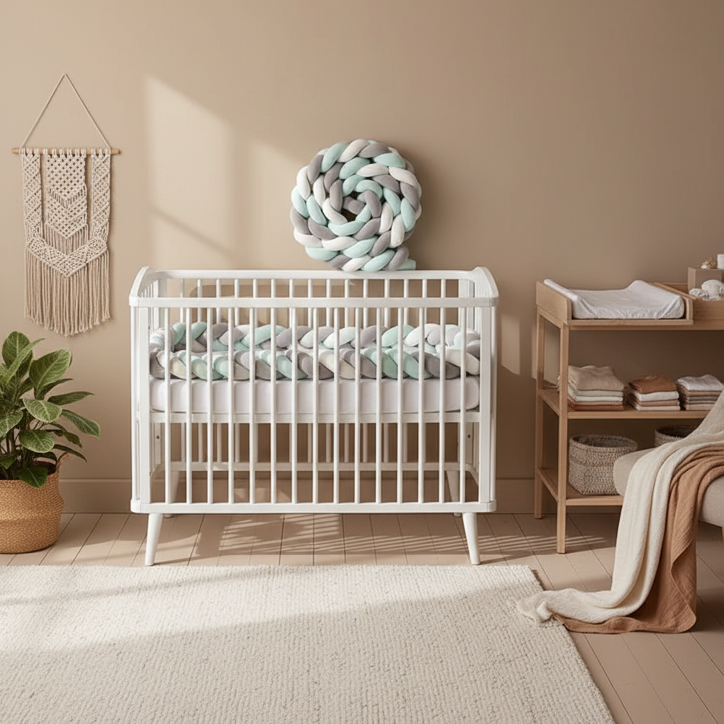 Tour de lit – ambiance beige premium 7